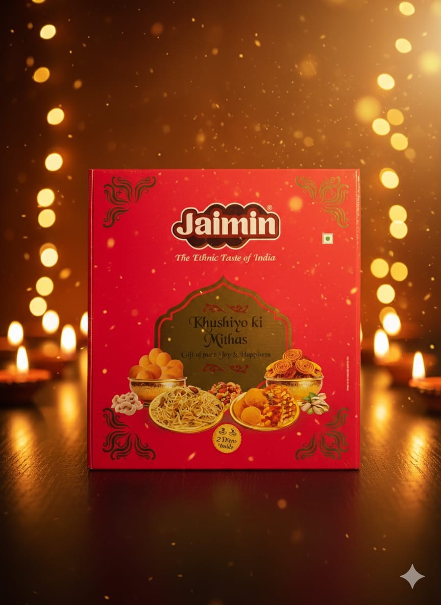 Jaimin Premium Diwali Hamper 740g (see description for full details)