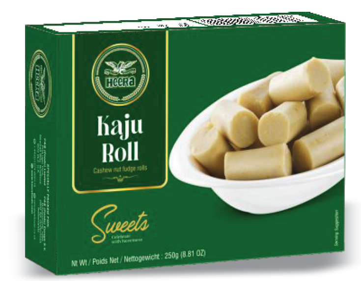 Heera Premium Kaju Roll 250g