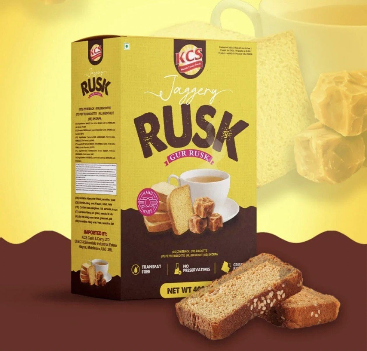 KCS Premium Gur Rusk 400g
