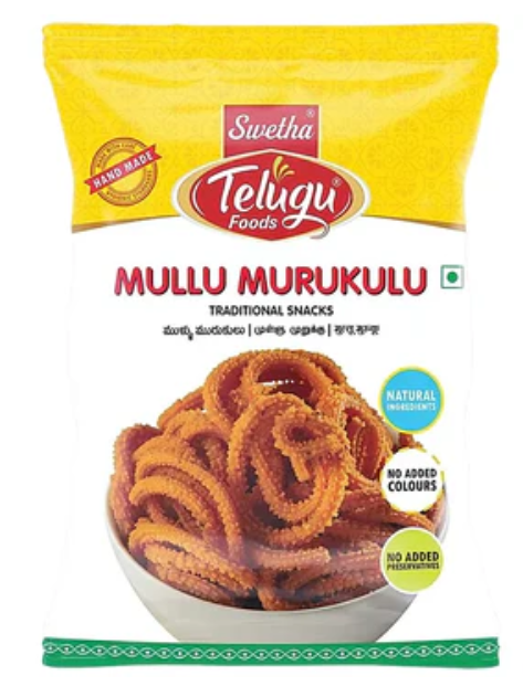 Telugu Premium Mullu Murukulu 170g