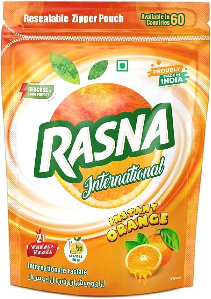 Rasna Instant Orange Flavour 500g