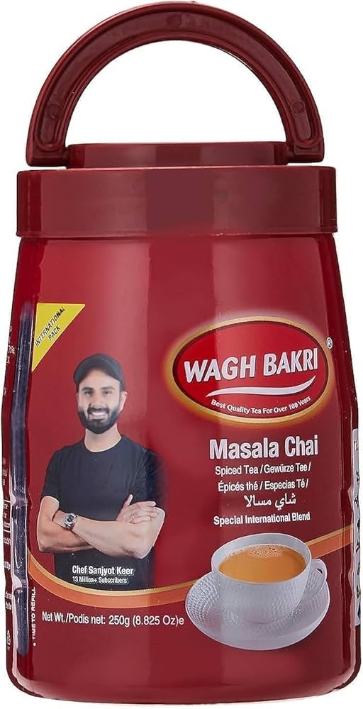 Wagh Bakri Masala Tea Jar 250g