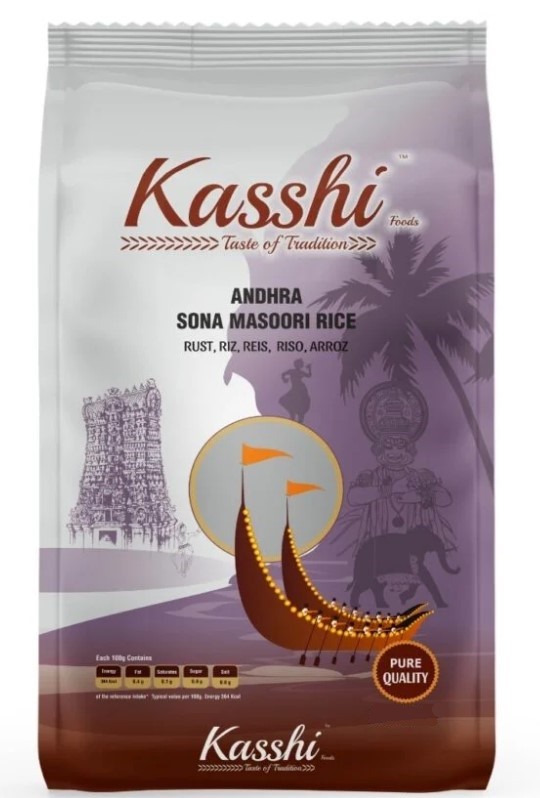 Kasshi Premium Sona Masoori Rice 5kg