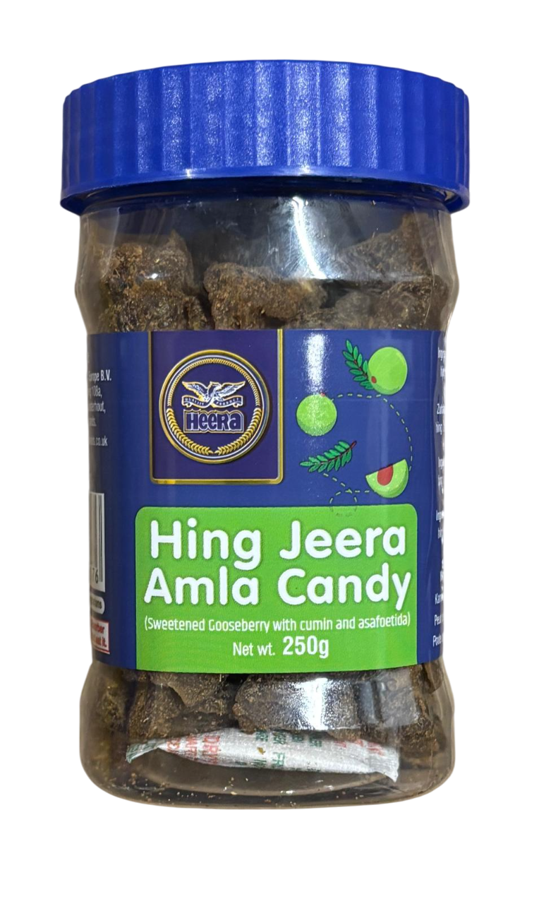 Heera Premium Hing Jeera Amla Candy (Jar) 250g