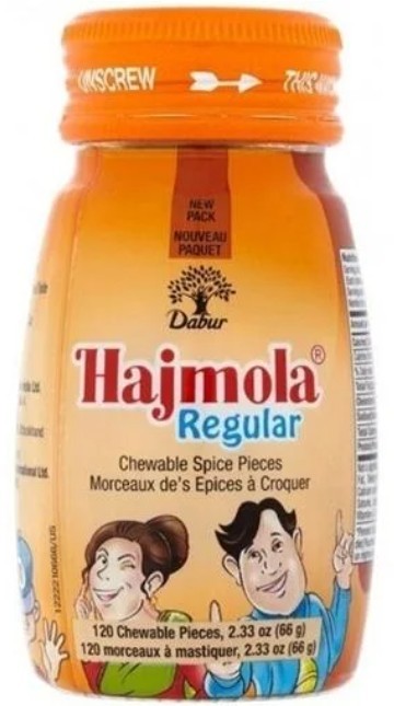 Dabur Hajmola Regular 120 Tablets
