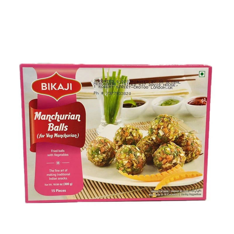 Bikaji Frozen Manchurian Balls 300g