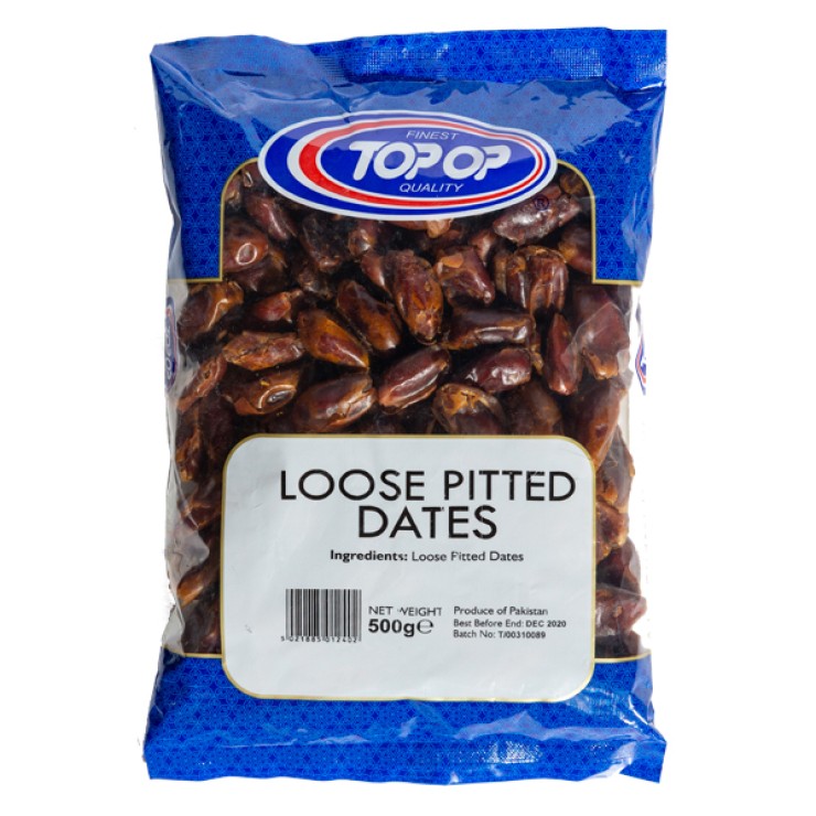 Top-Op Premium Loose Pitted Dates 500g