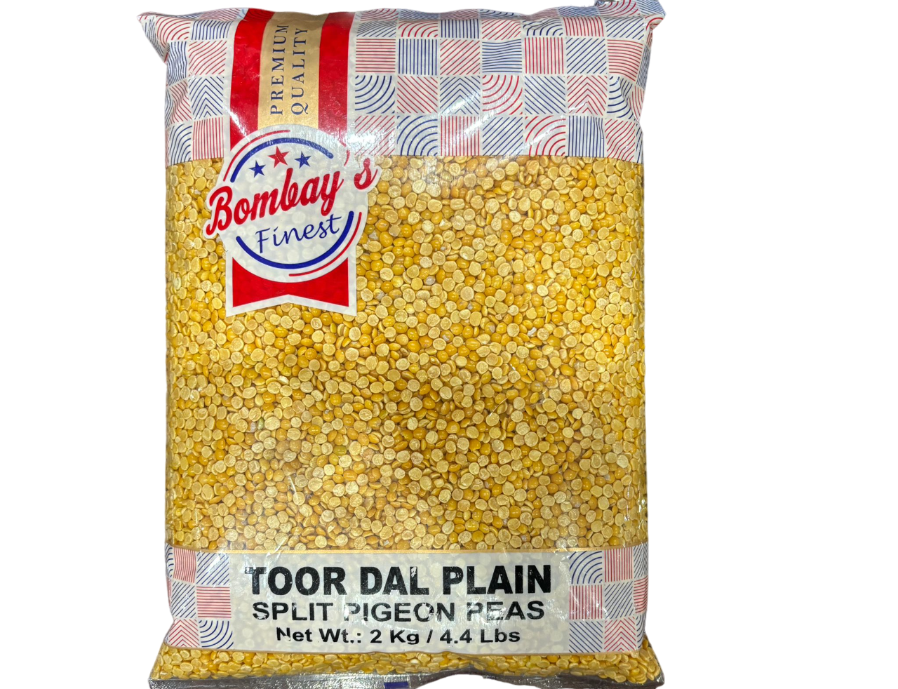 Bombay's Finest Toor Dall Plain 2kg