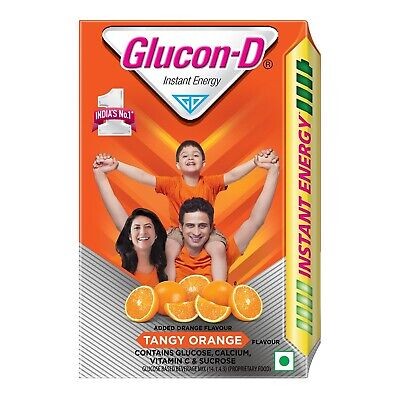 Glucon-D Instant Energy - Tangy Orange 450g