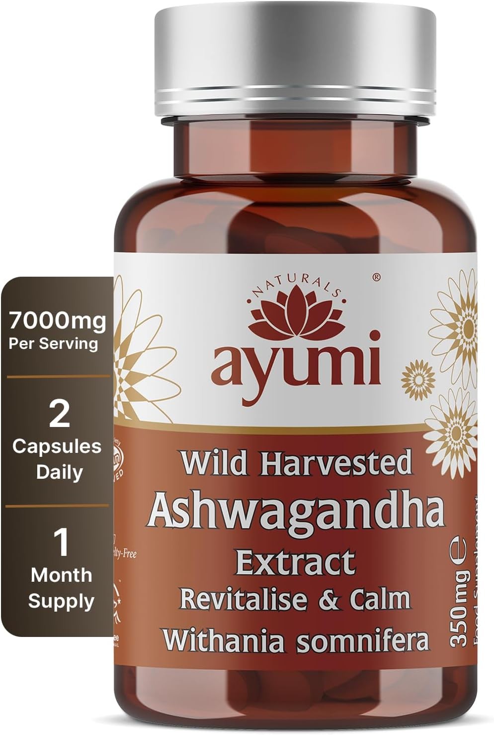 Ayumi Ashwagandha Extract (60 Capsules) 350g