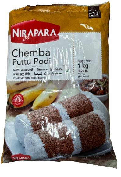 Nirapara Chemba Puttu Podi 1kg