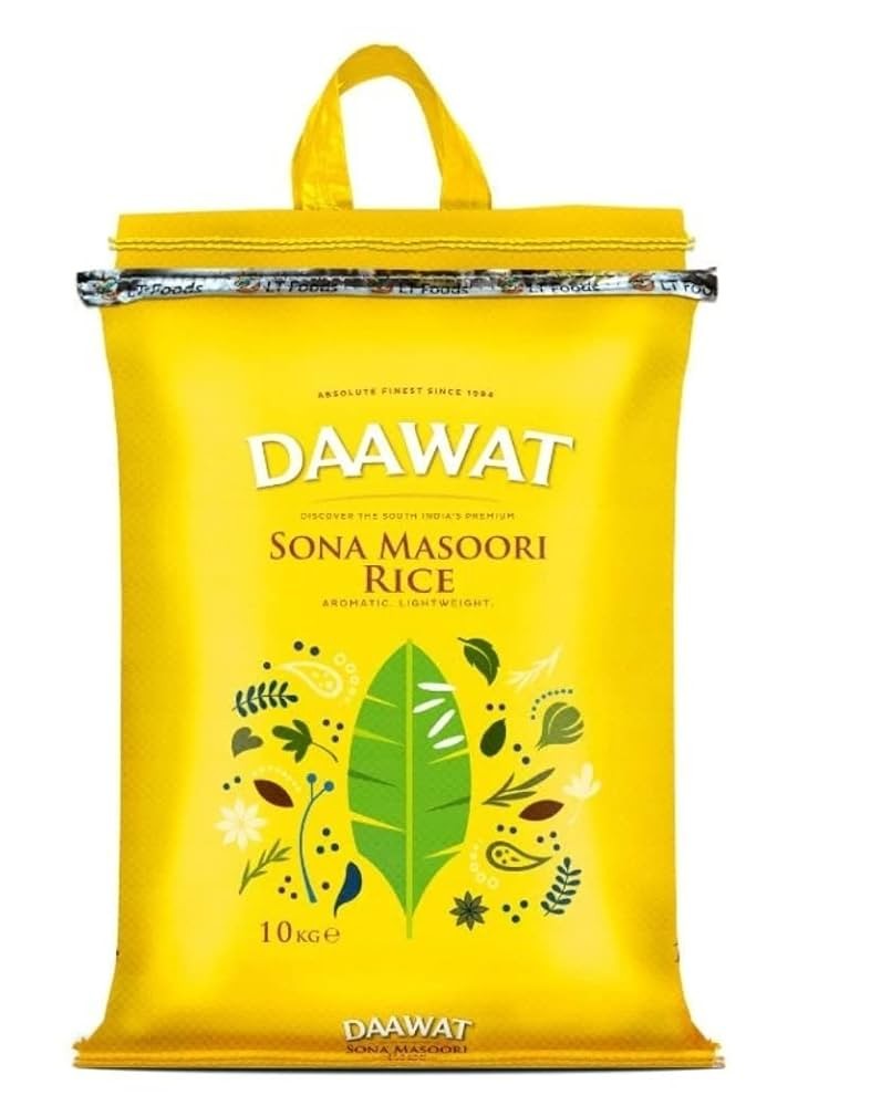 Daawat Premium Sona Masoori Rice 10kg