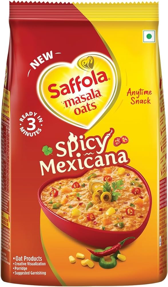 Saffola Masala Oats - Spicy Mexicana 500g