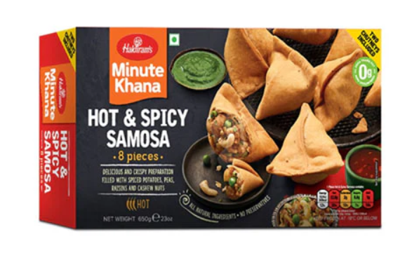 Haldiram's Hot & Spicy Samosa 650g