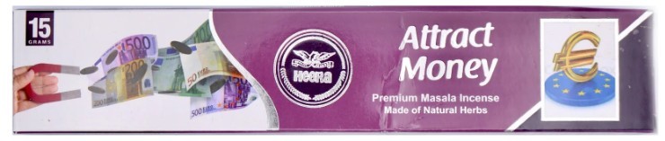 Heera Attract Money Agarbatti (15 Incense Sticks)