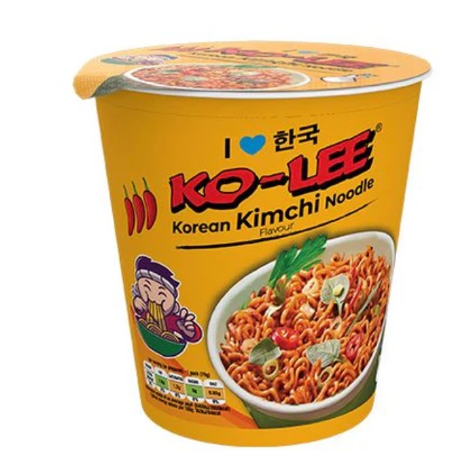 Ko-Lee Korean Kimchi Cup Noodle 65g