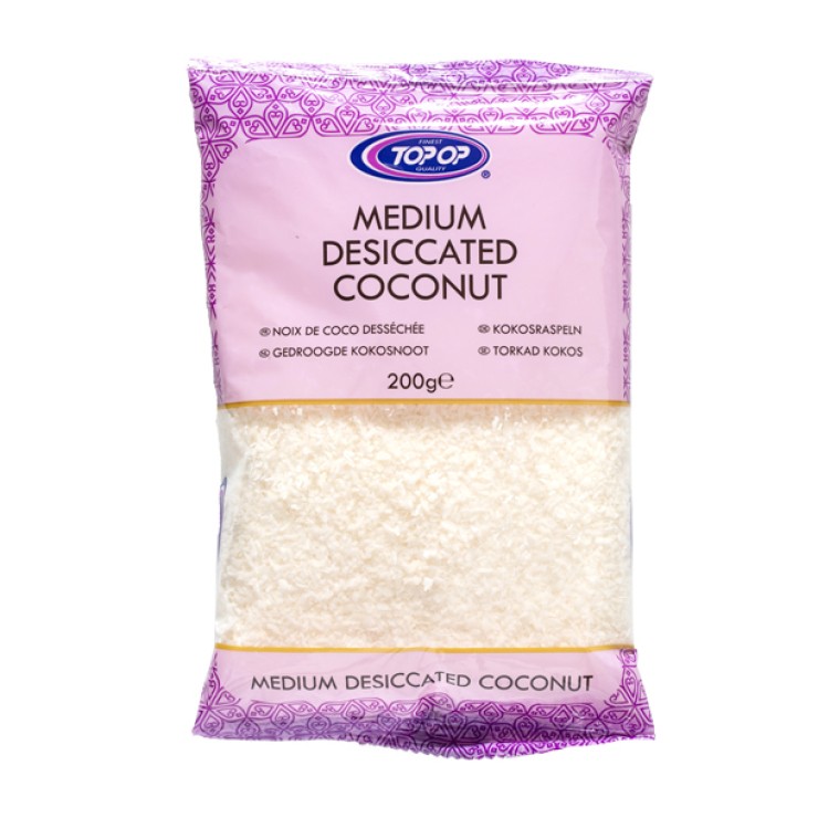 Top-Op Desiccated Coconut Medium 200g