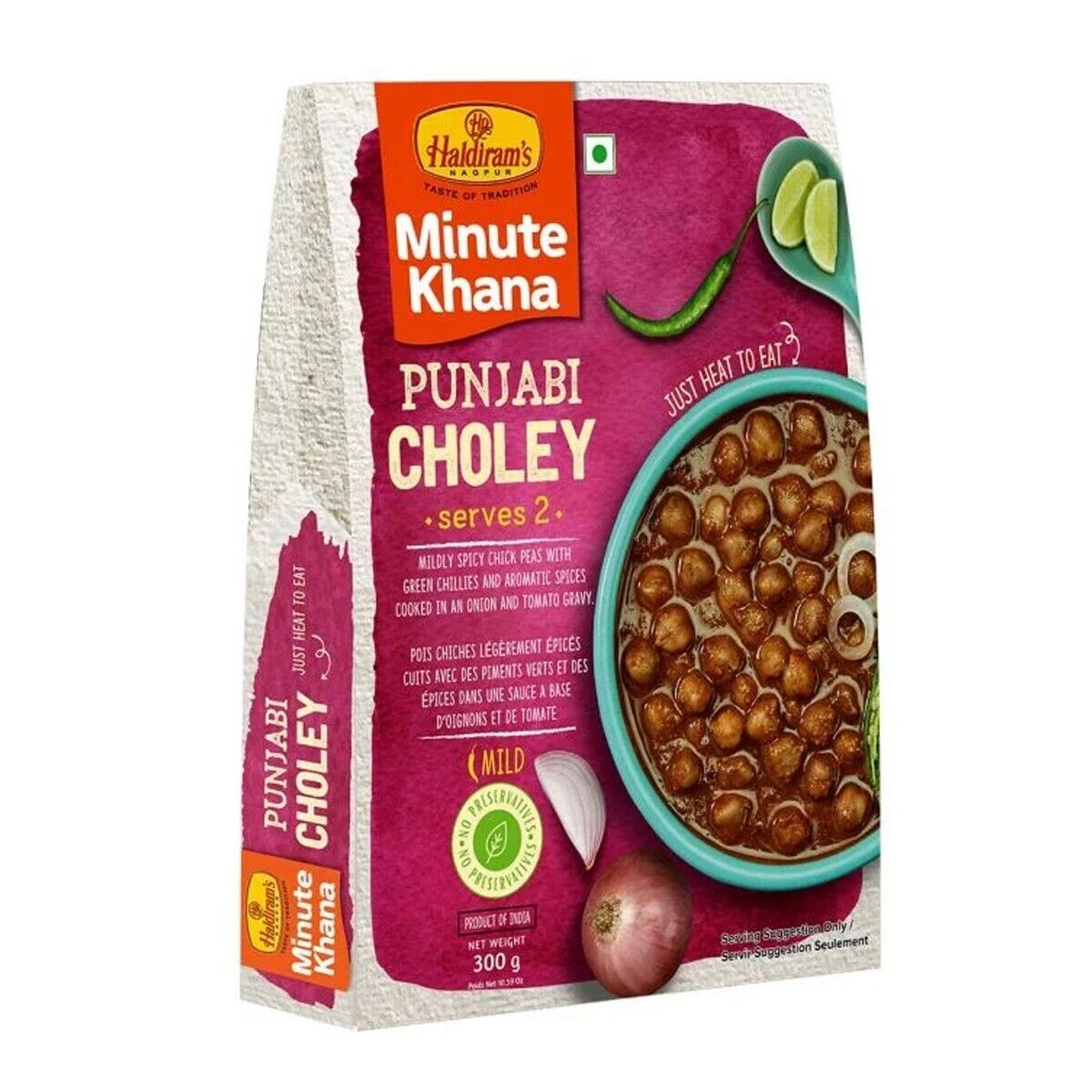 Haldiram’s Punjabi Choley Ready Meal 300g