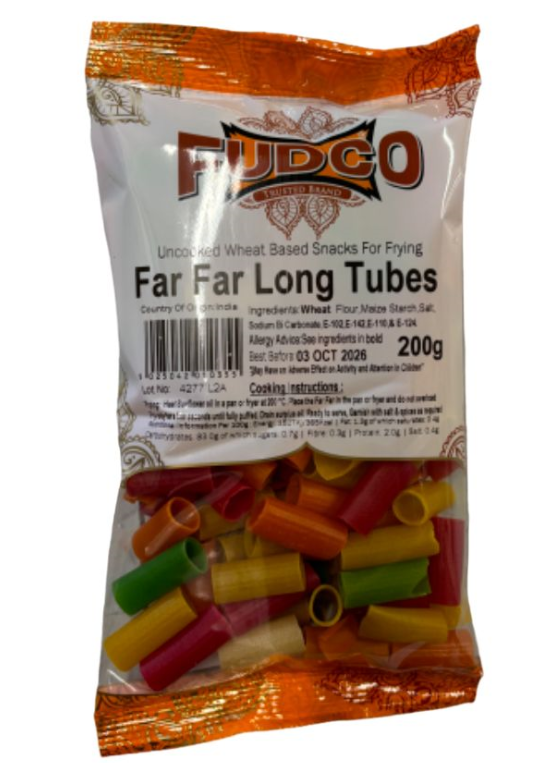 Fudco Premium Far Far Coloured Long Tubes 200g