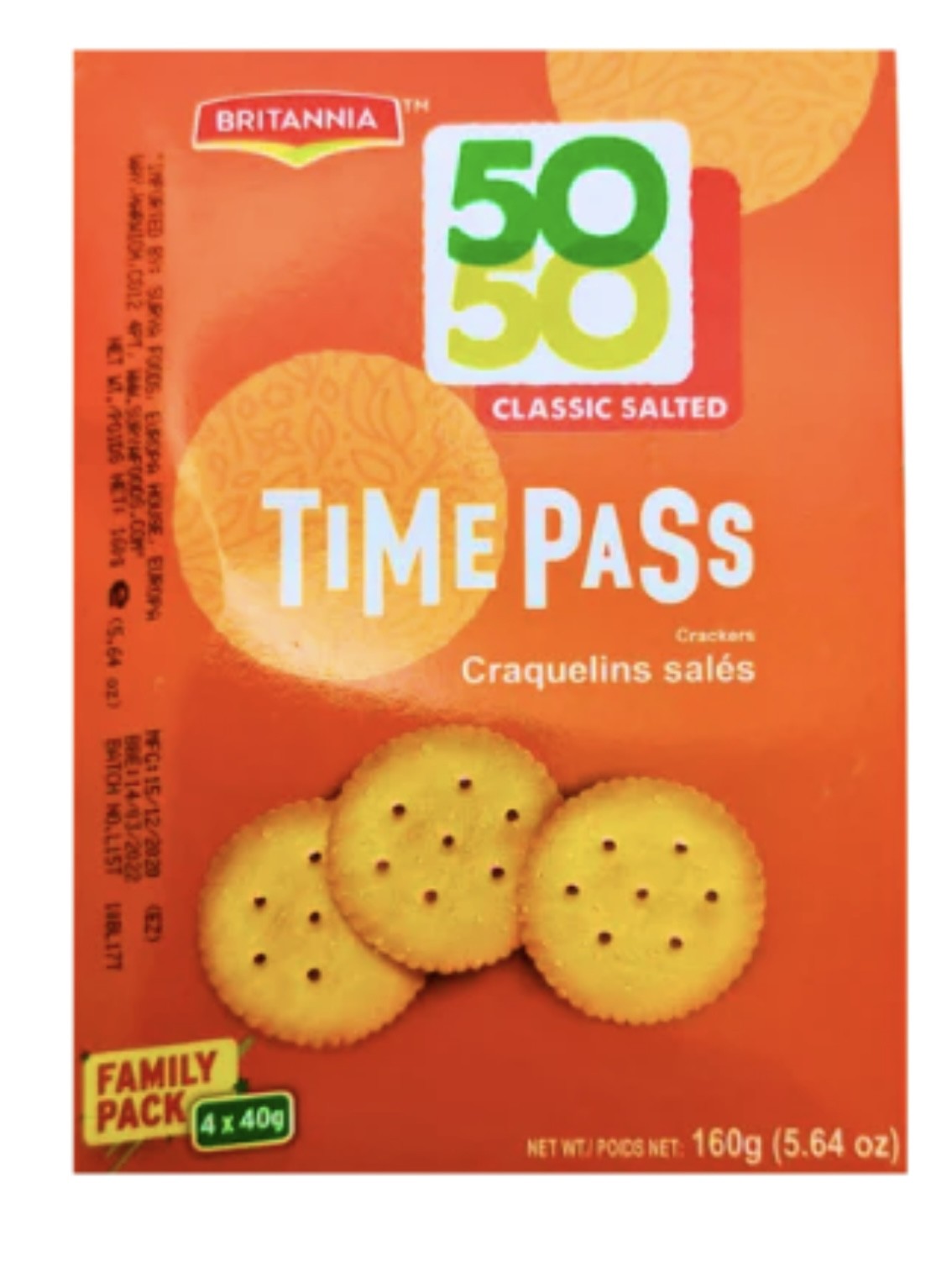 Britannia Time Pass Biscuits 160g