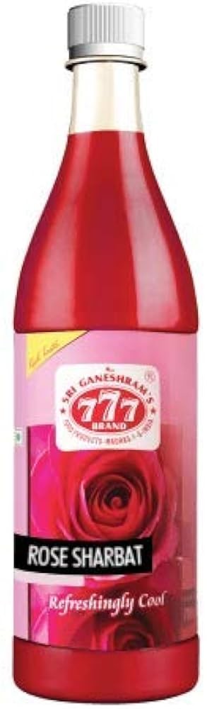777 Premium Rose Sharbat 750ml