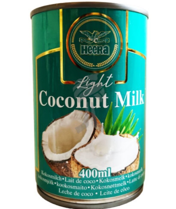 Heera Premium Light Coconut Milk in Tin 400ml