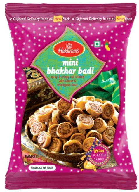Haldiram's Mini Bhakarwadi 200g (PACK OF 5)