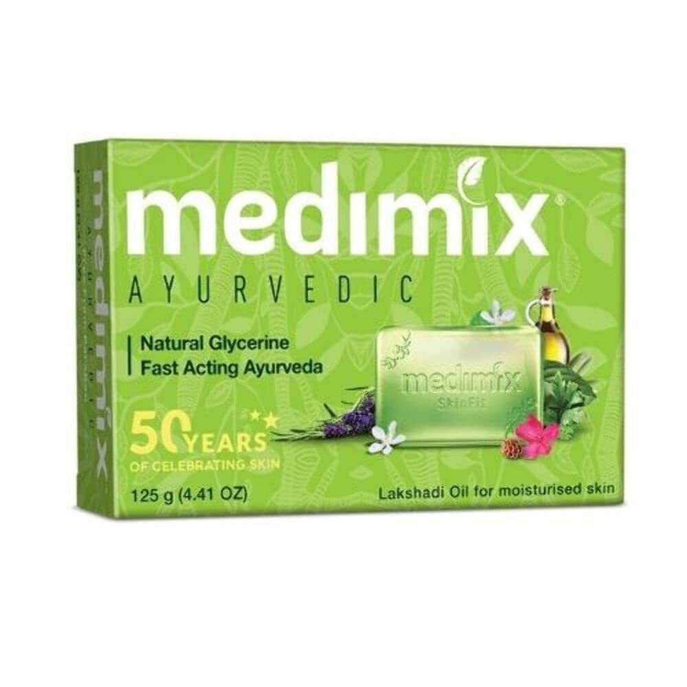 Medimix Ayurvedic Natural Glycerine Soap Bar 125g