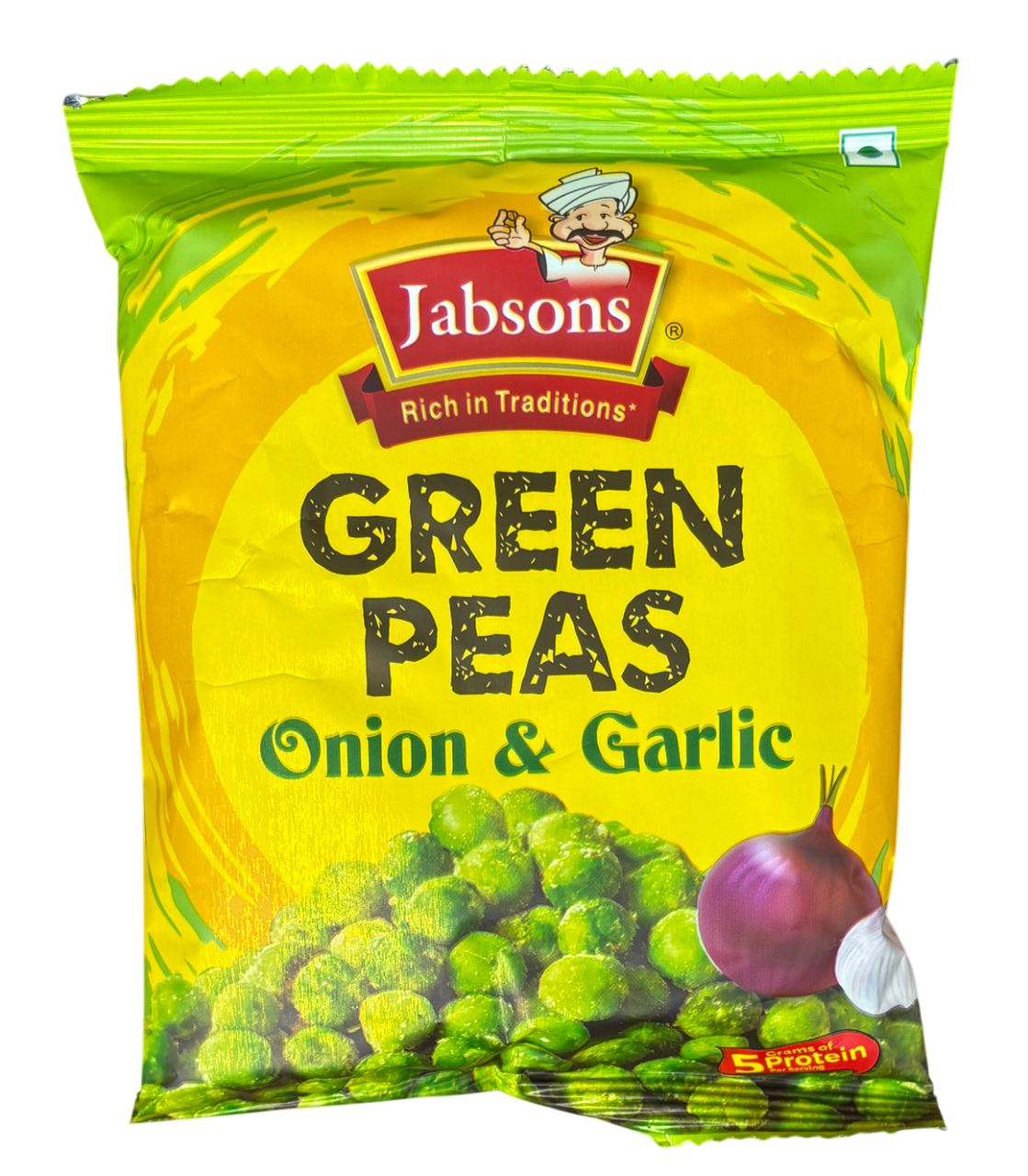 Jabsons Green Peas Snack (Onion & Garlic) 150g