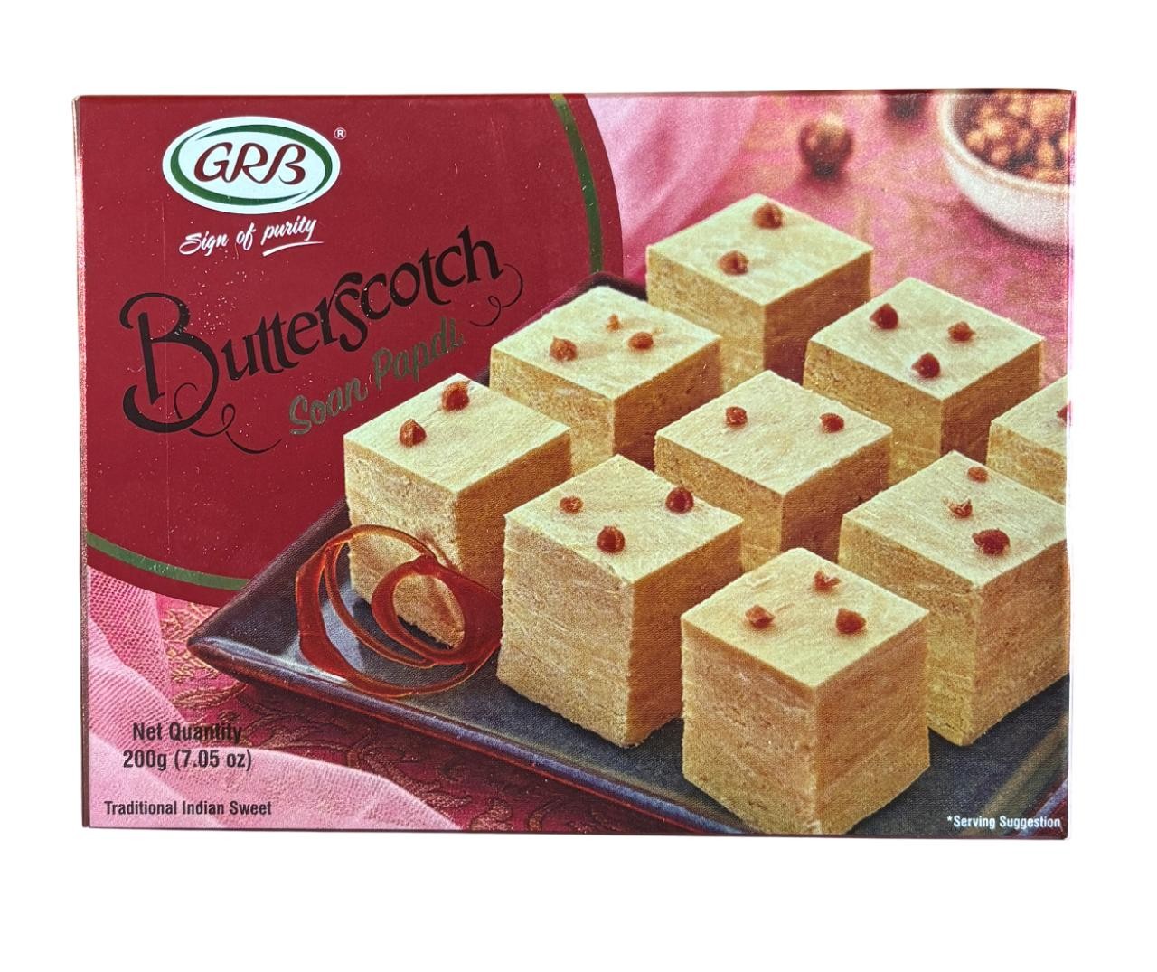 GRB Premium Butterscotch Soan Papdi 200g