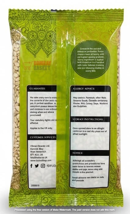 Fudco Char Magaz (Melon Seeds) 300g