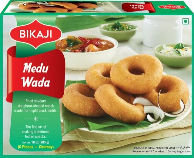 Bikaji Frozen Medu Vada 283g