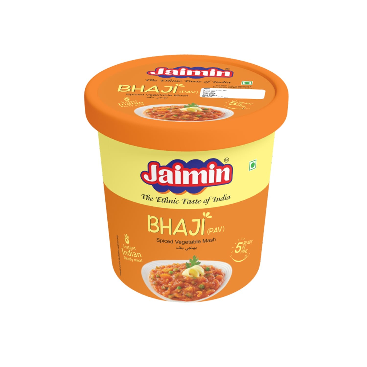 Jaimin Heat & Eat - Bhaji (Pav) 65g