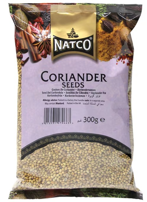 Natco Coriander Seeds (Whole Indoori) 300g