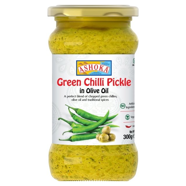 Ashoka Green Chilli Pickle 300g