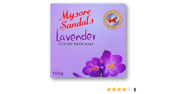 Mysore Lavender Soap Bar 150g