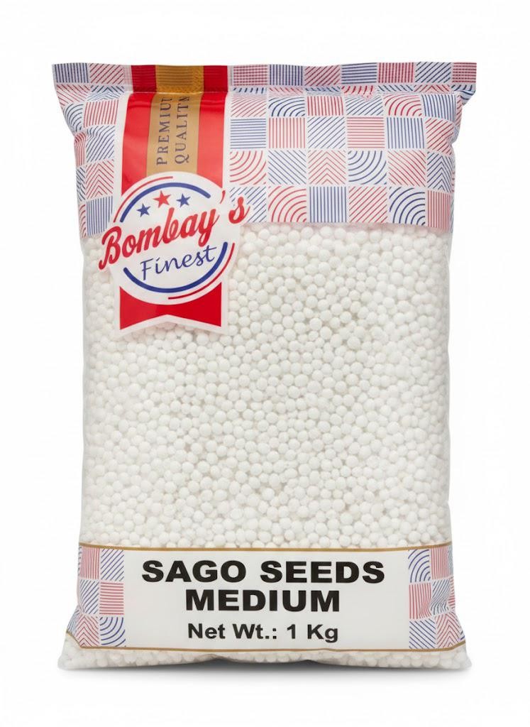 Bombay’s Finest Premium Sago Seeds Medium (Sabudana) 1kg