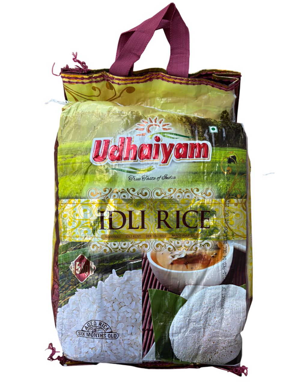 Udhaiyam Premium Idli Rice 5kg