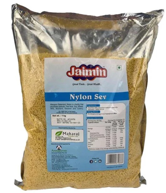 Jaimin Premium Nylon Sev (Catering Pack) 1kg