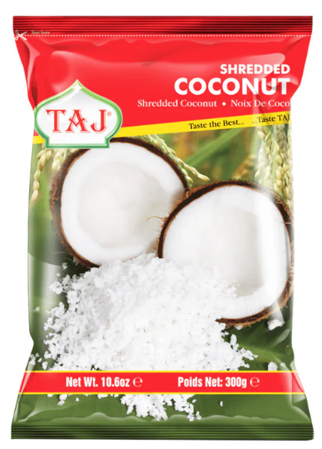 Taj Frozen Shredded Coconut 300g