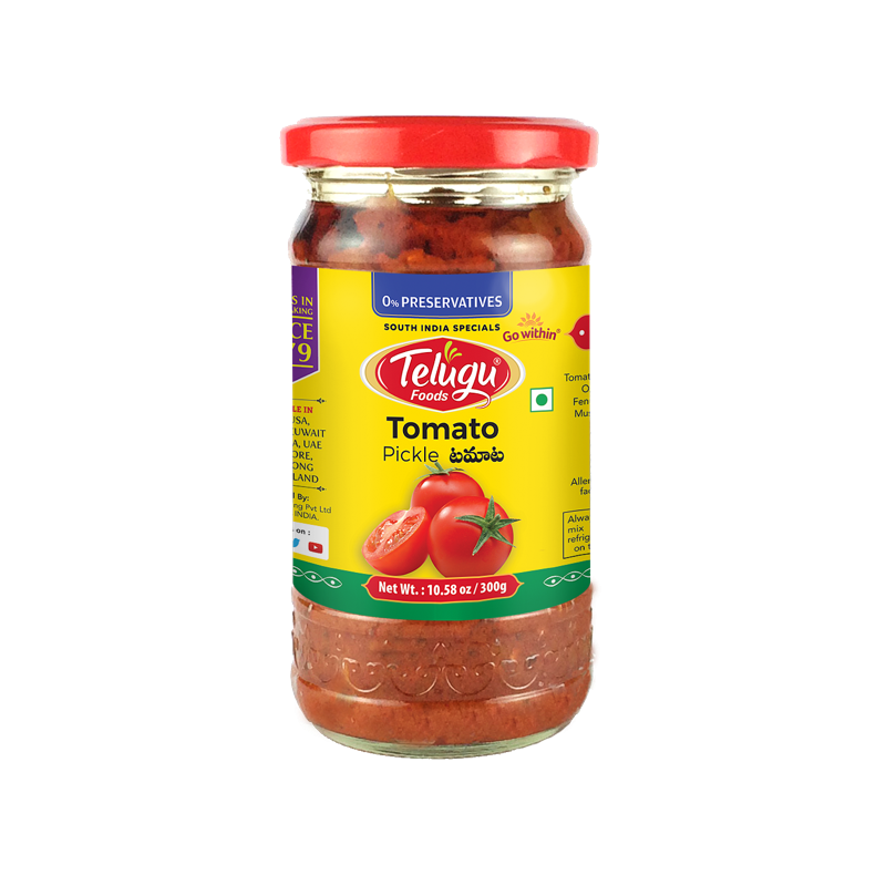 Telugu Premium Tomato Pickle 300g