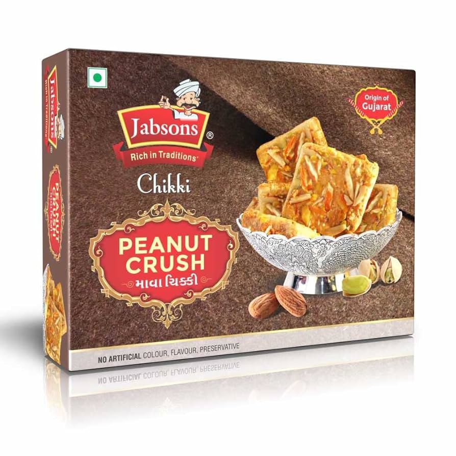 Jabsons Crushed Peanut Chikki 400g