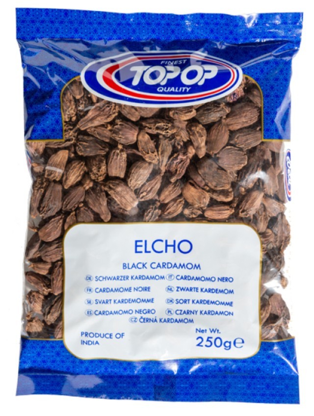 Top-Op Premium Black Cardamom 250g (Large Pack)