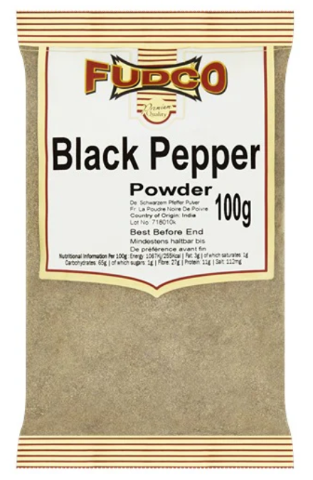 Fudco Black Pepper Powder 100g