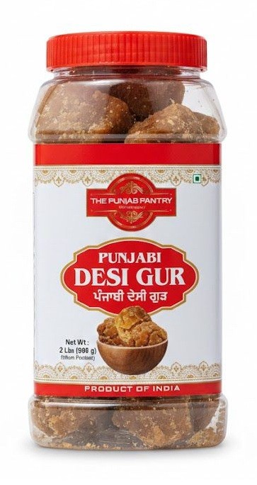The Punjab Pantry Punjabi Desi Gur (Jaggery) 908g