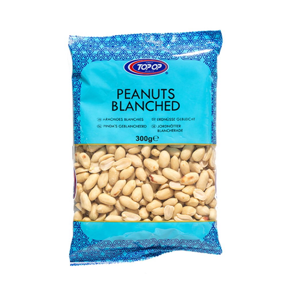 Top-Op Premium Blanched Peanuts 300g